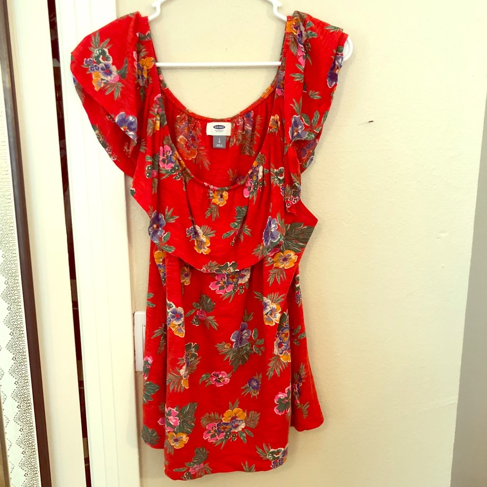 Old Navy off the shoulder shirt